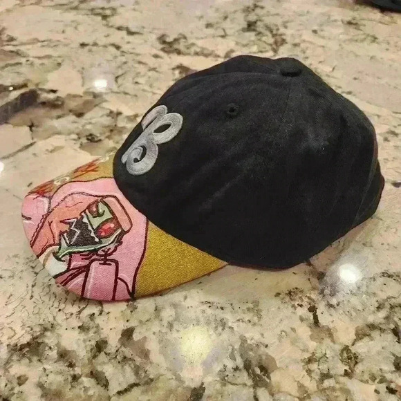 Custom Painted NEWHATTAN Invader Zim Nickelodeon Adjustable Ball Baseball Cap - Picture 3 of 9